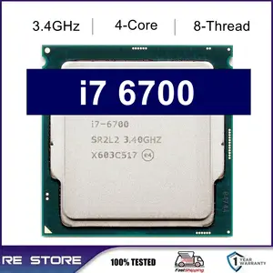 Intel Core i7 i7-6700 Quad-core (4 Core) 3.40 GHz Processor - Socket H4  LGA-1151