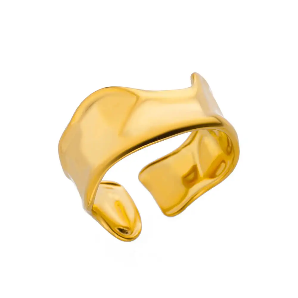 Stainless Steel Geometric Rings Girls