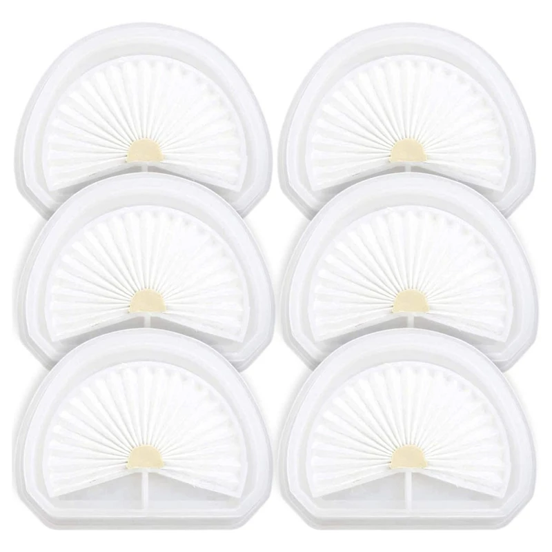 Filtro Hepa Di Ricambio Da 6 Pezzi Per Black Decker Hlva315J62 Hlva320J00 Accessori Per Aspirapolvere Sostituire La Parte