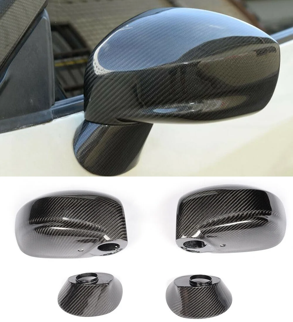 

Запасные колпачки для боковых зеркал заднего вида из углеродного волокна для Nissan GT-R R35 2009-2015