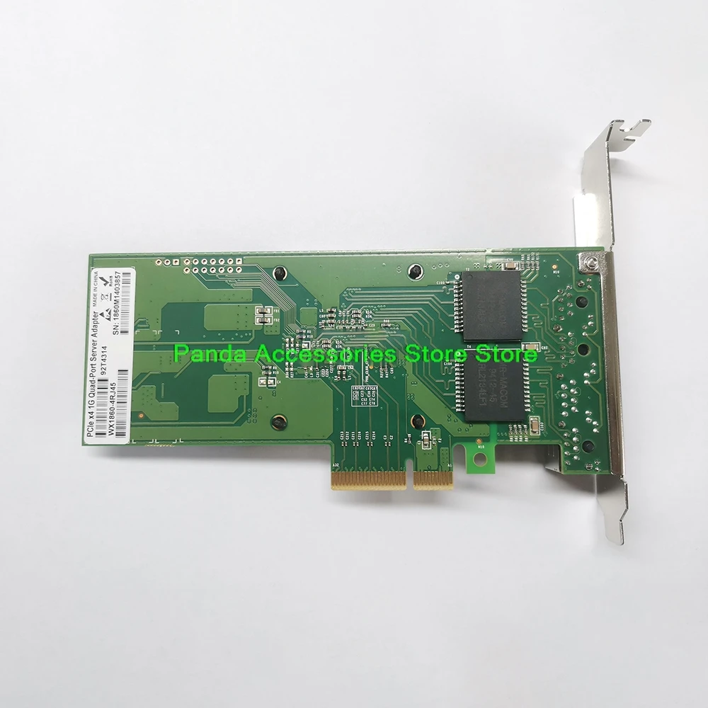 PCIeX4  Ʈ  , PCI-E X4 ⰡƮ 4 Ʈ Ʈũ ī, NIC WX1860-4RJ45, 1G