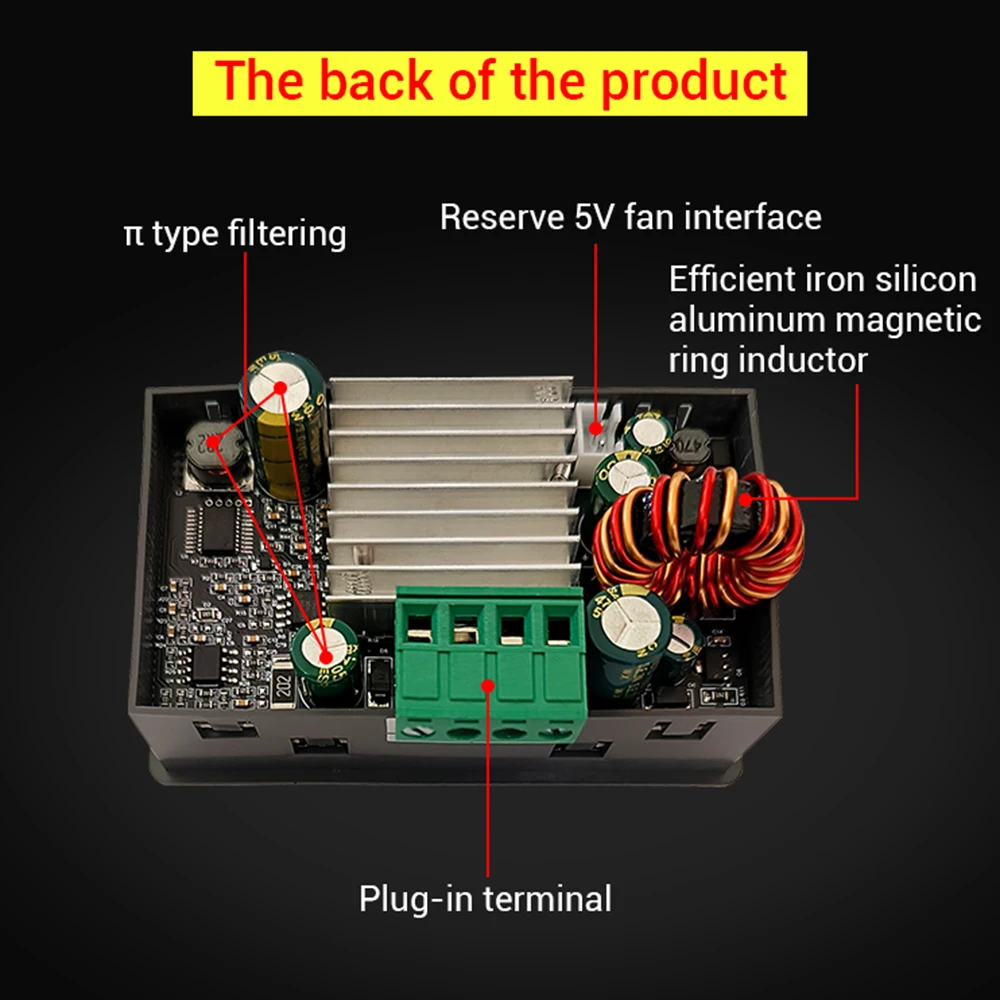 SK90C SK40C CNC 조정 가능한 벅 부스트 전원 공급 장치 90W 40W DC6-36V CV CC 충전 모듈 전압 조정기 정전압