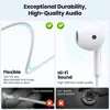 TOPK Earphone In-Ear Volume Control with Microphone 3.5mm Jack Universal for iPhone Android 4
