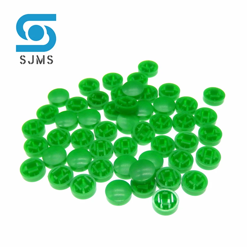 50 PZ A25 Tappo Interruttore A Pulsante In Plastica Rotonda 10 MM - Foto 3