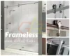 Frameless Glass Shower Room Sliding Door, Simple and Fashionable 2