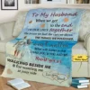 To My Husband I Love You Blanket Gift From Wife Gift For Birthday Anniversary Couples Throws Blanket With Quote Gift For Hubby 5