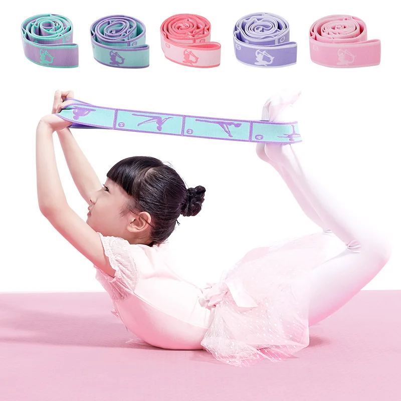 thumbnail image 2 of 8/9 Loops Children Upgrade Pattern Guide Digital Resistance Elastic Band For Dance, Gymnastics, Ballet Rubber Band For Training 2 of 14