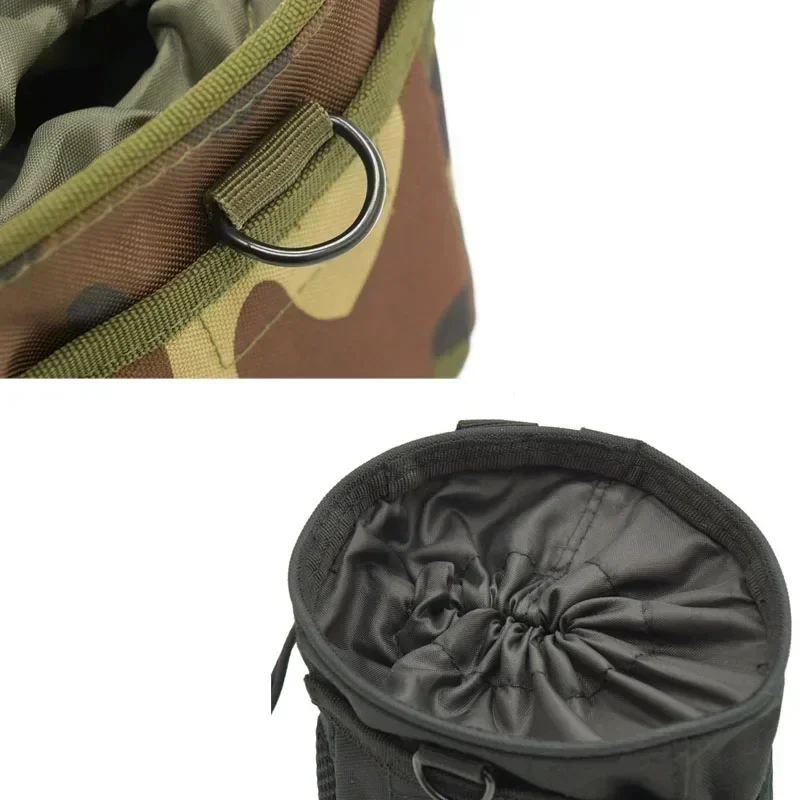 Magazine Pouch Tactical Molle Drawstring Adjustable Utility Belt Fanny Hip Holster Bag Outdoor Ammo Storage Pack