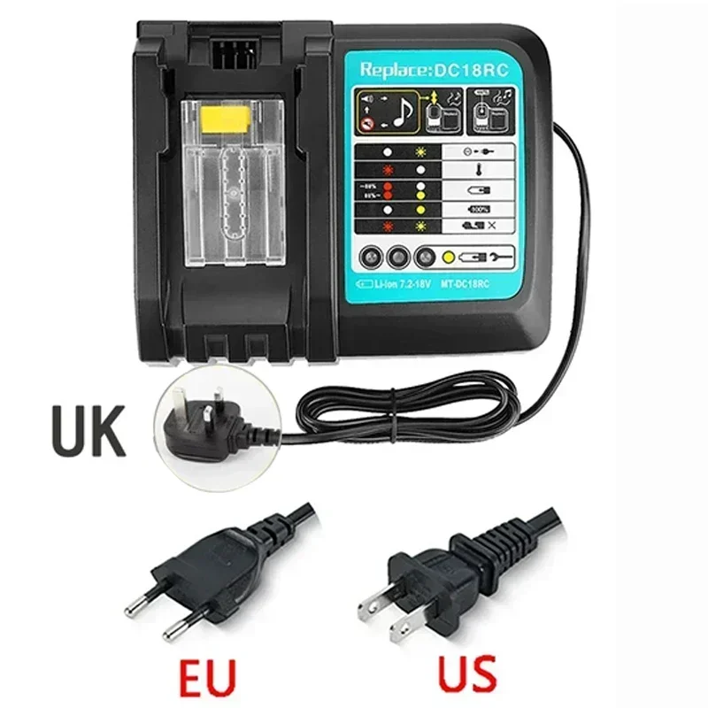 9Ah 12Ah Battery Replacement for Makita 18V Battery Compatible with 18 Volt BL1860B BL1850B BL1840B BL1830B BL1815B Batteries 4