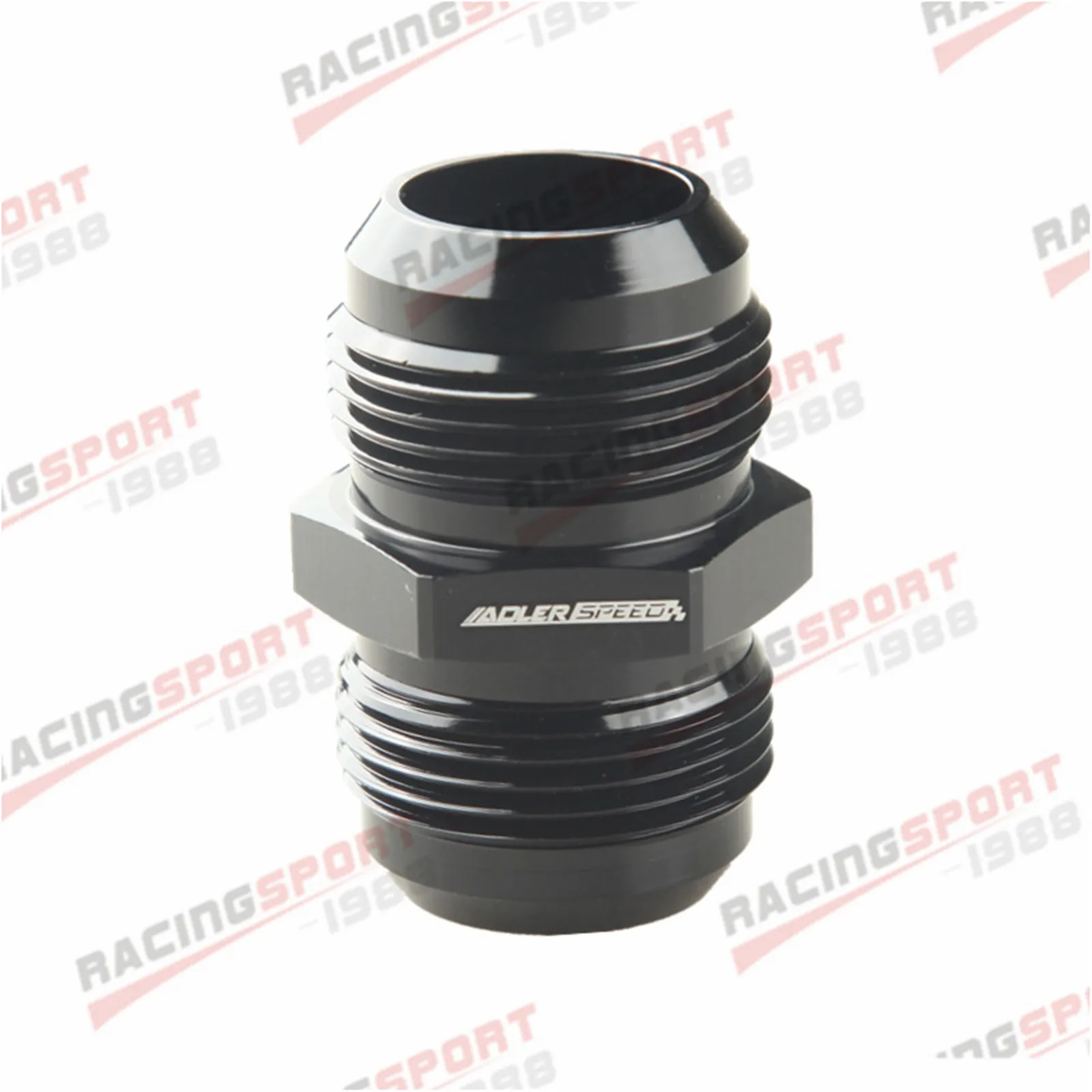 AN4 AN6 AN8 AN10 AN12 Aluminum Male Flare Union Nitrous Oil Fuel Hose End Adapter Fitting Straight AN Male To AN Coupler