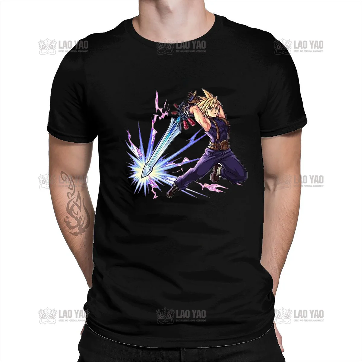 FF7 クラウド Tシャツ ファイナルファンタジーVII リバース Tシャツ クラウド・スト