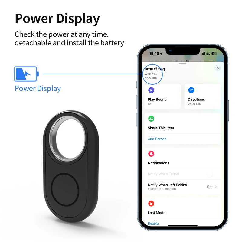 MFI Smart Bluetooth GPS Tracker Works with IOS Find My Anti Lose Reminder Device for Iphone Tag Replacement Locator Smart Airtag gps tracker,gps locator,anti lost tracker,bluetooth tracker,bluetooth gps tracker,bluetooth finder
