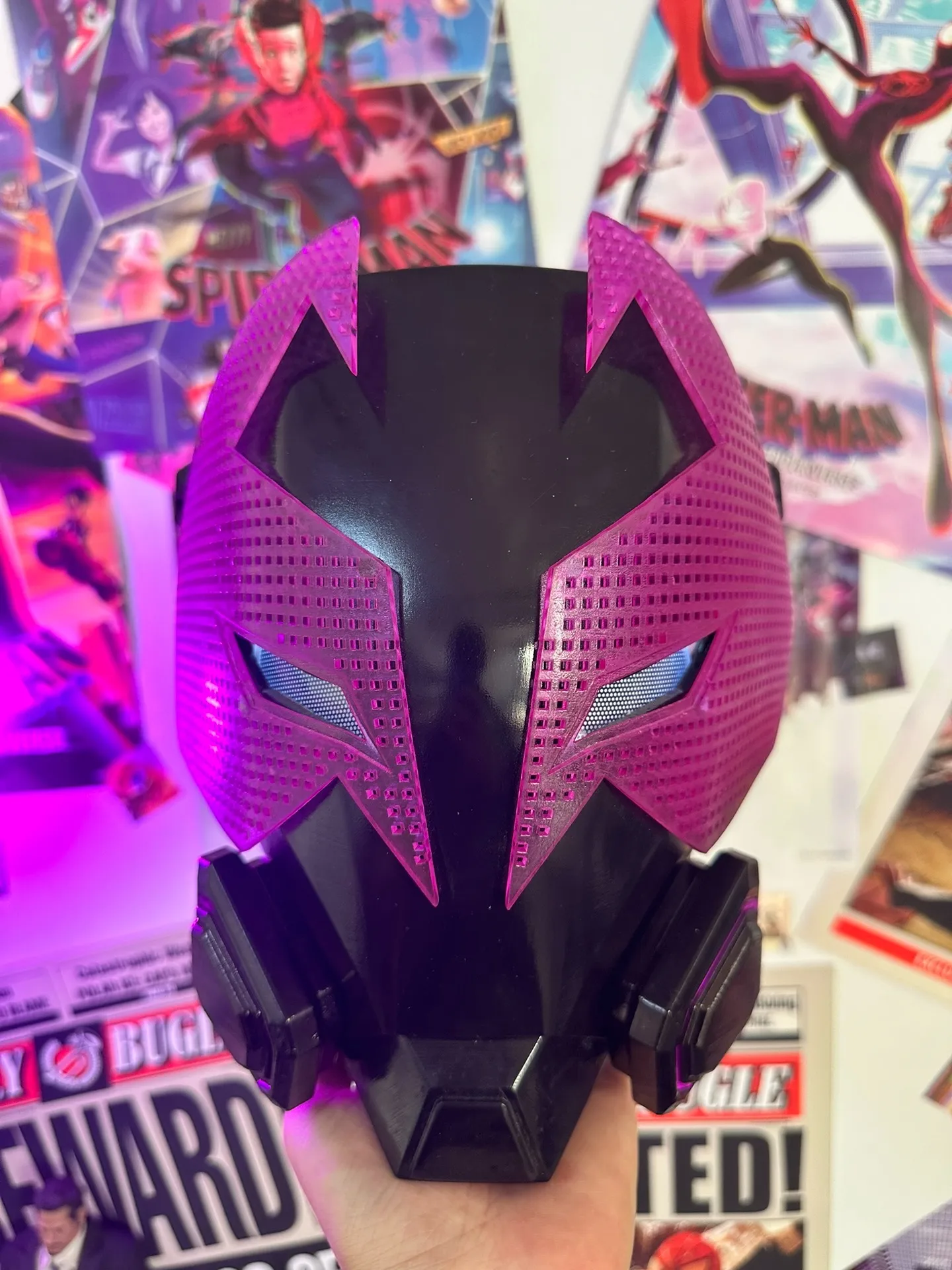 スパイダーマンマスク【アクロスザスパイダーバース版】マイルズモラレス　マスク スパイダーマンマスク【アクロスザスパイダーバース版】マイルズ