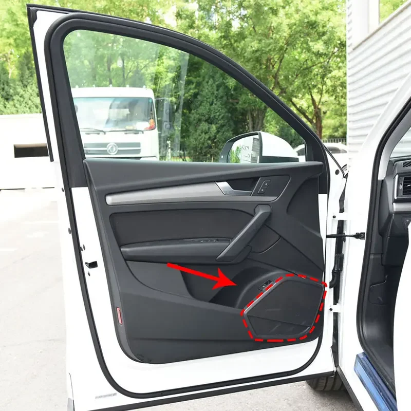 Car Front Rear Door Sides Audio Speaker Trim Horn Panel Cover For Audi Q5