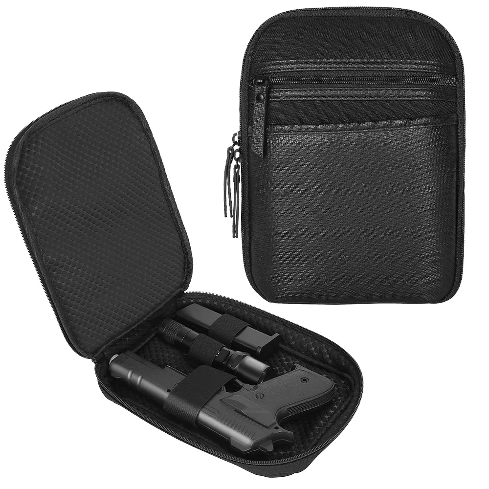 Gun Bag Concealed Carry Soft Sling Shoulder Bag Pistol Case Fanny Pack Waist Belt With Holster For Handgun Pistol