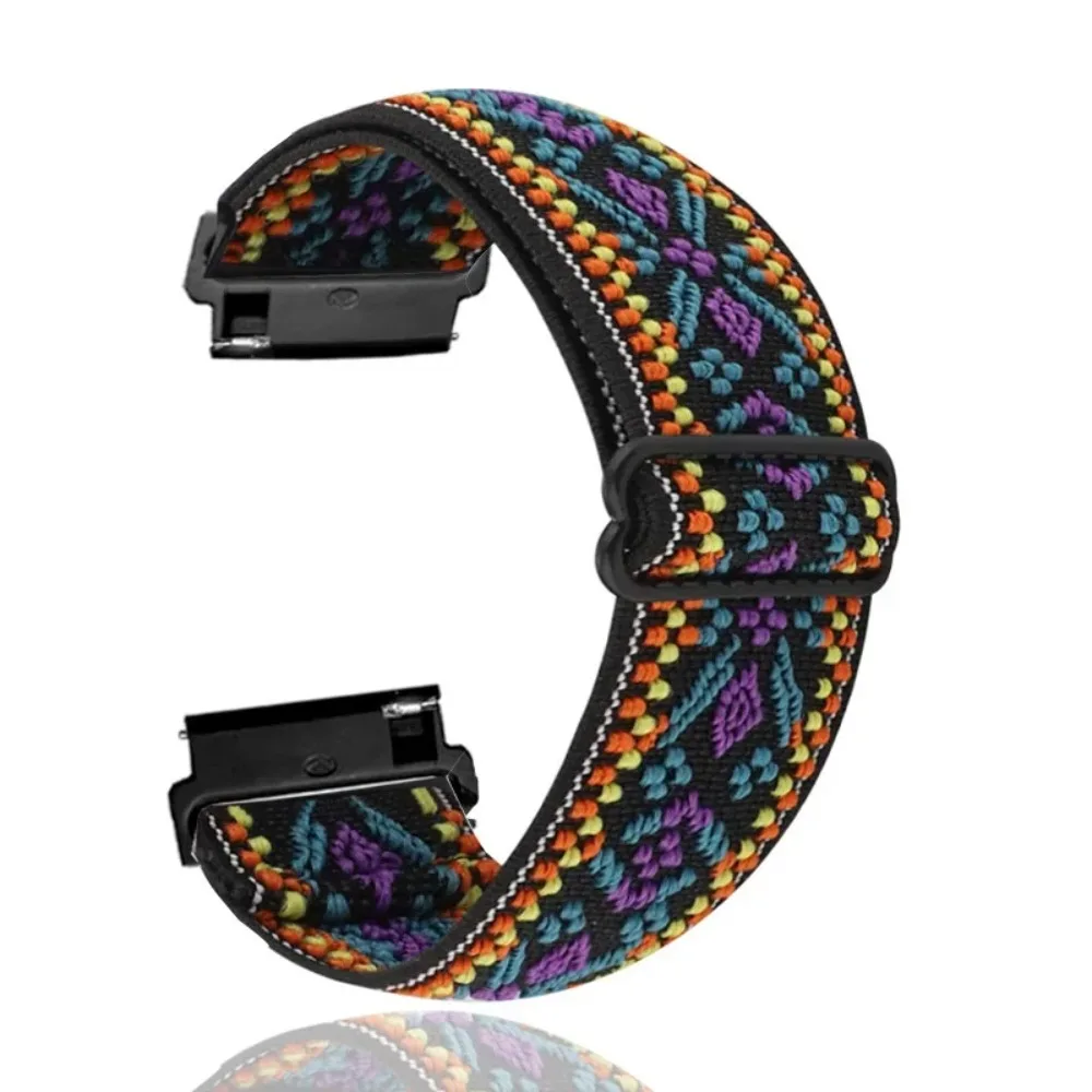 Nylon Sports Band Strap, 22/20mm Adjustable Fitness Watch Accessory