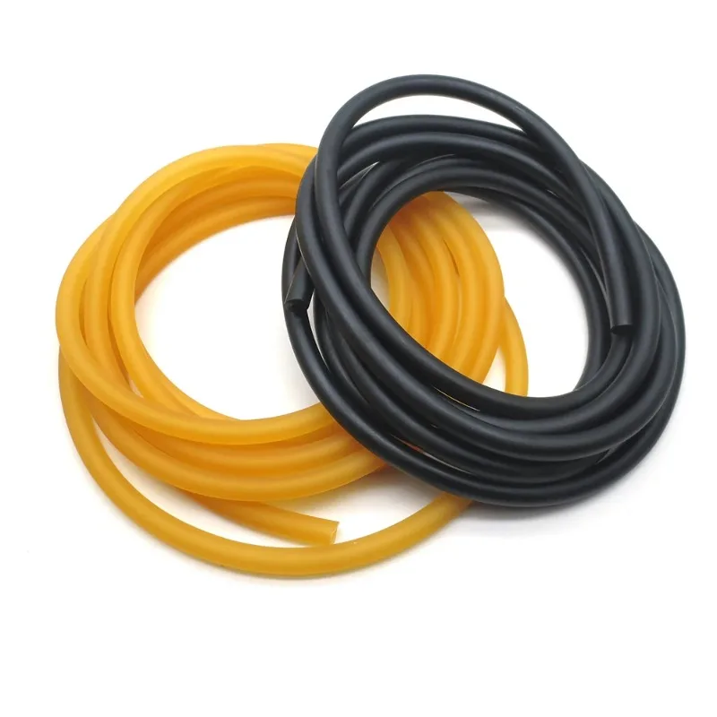 Slingshot Rubber Band Catapult Hunting Bow and Arrows 1/2/3/4/5/10M ID 3mm OD 8mm Hunting Accessories