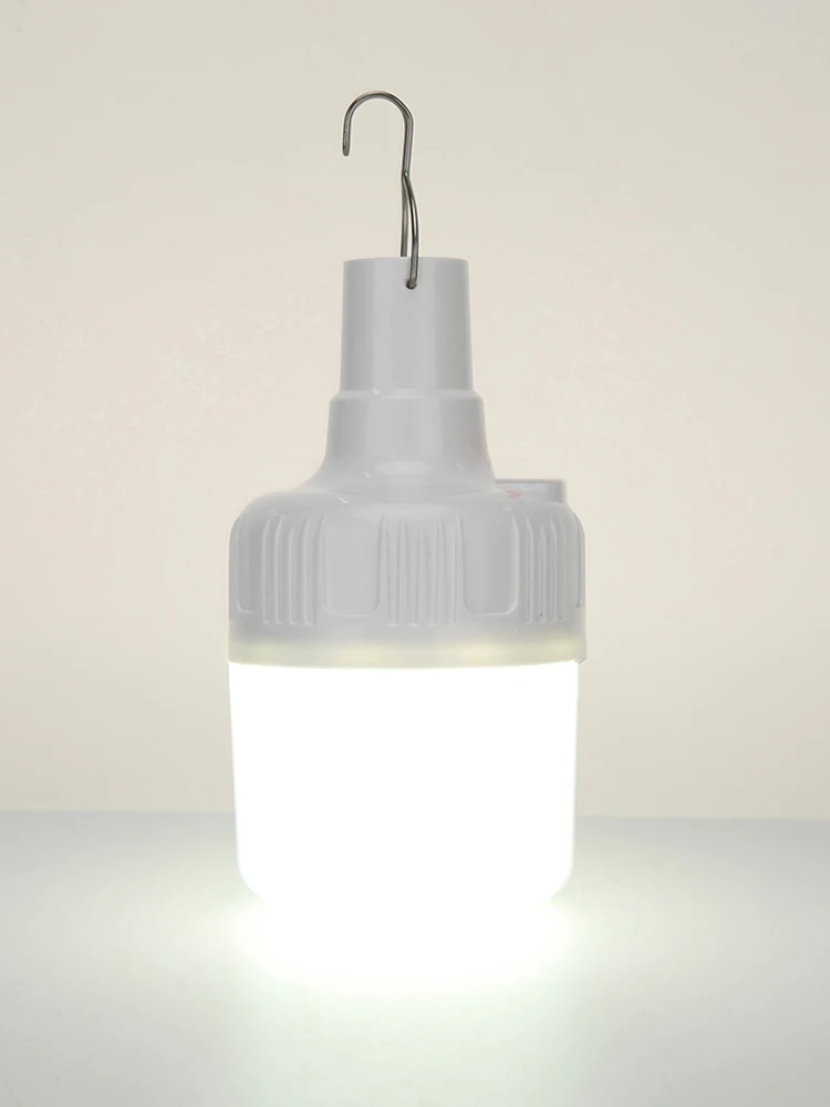 LED 비상등 USB 충전식 후크 조명 랜턴 다기능 캠핑 조명 야외 여행을 위한 에너지 효율적