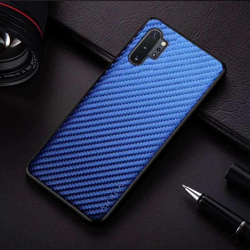 Carbon Fiber Texture Fashion Design Soft Back Phone Case