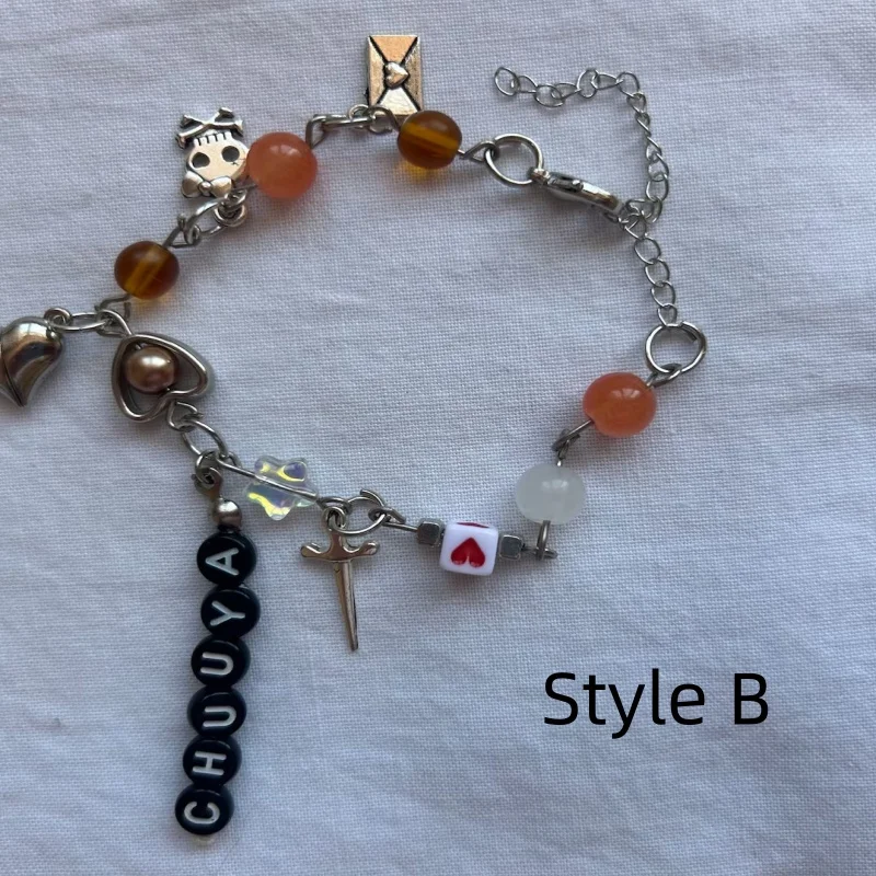 Dazaiとchuuuyaにインスパイアされた手作りのカップルブレスレット