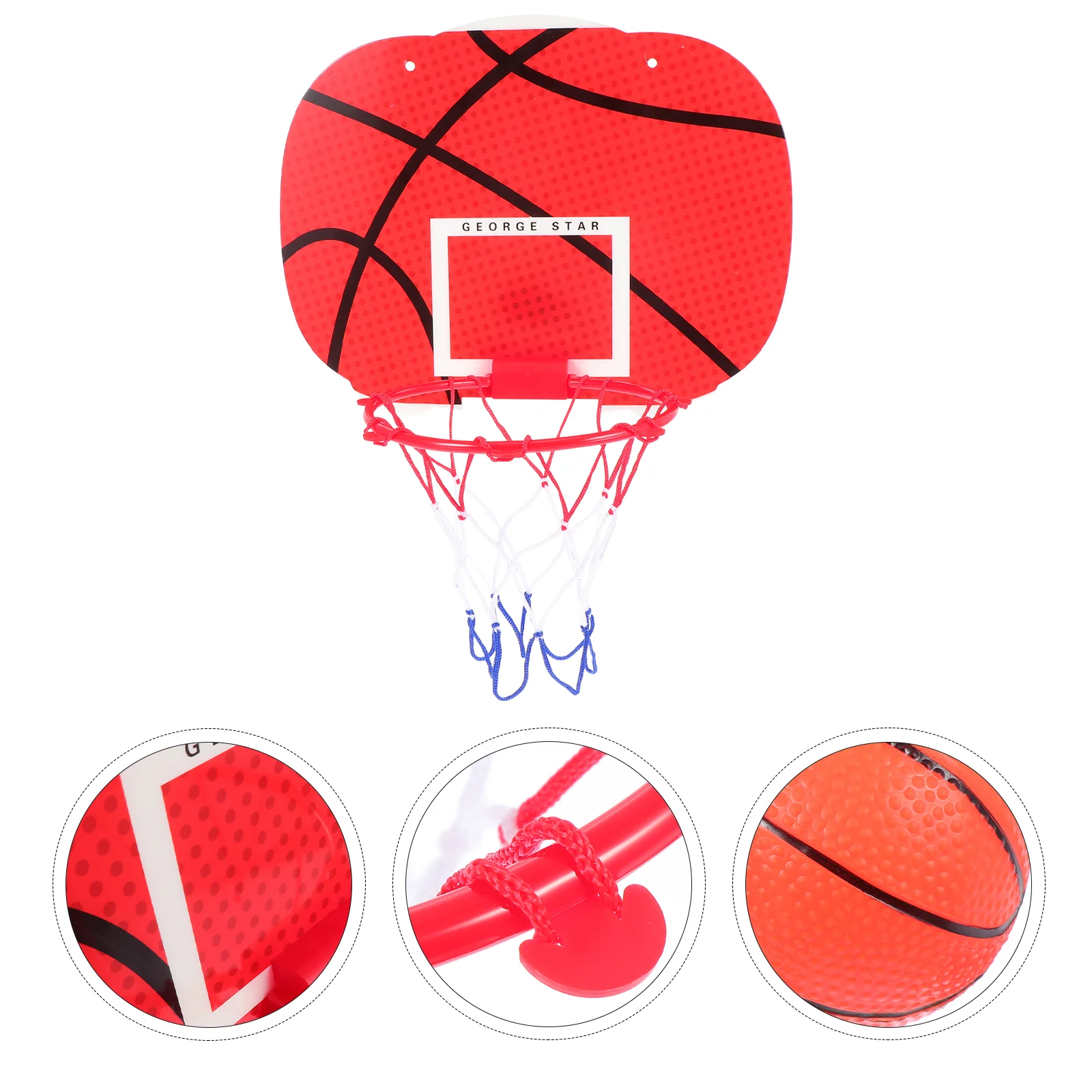

Basketball Goal Indoor Wall Mounted Hoop Creative Hanging Toys Children Playthings