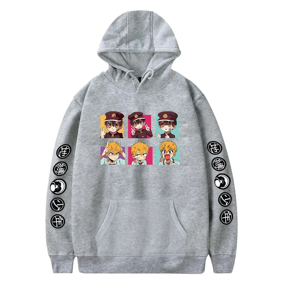 

HOT Fashion Toilet-bound Hanako-kun Printed HOODIES Casual Hoodie Men Women Cotton Pullover Sweatshirts