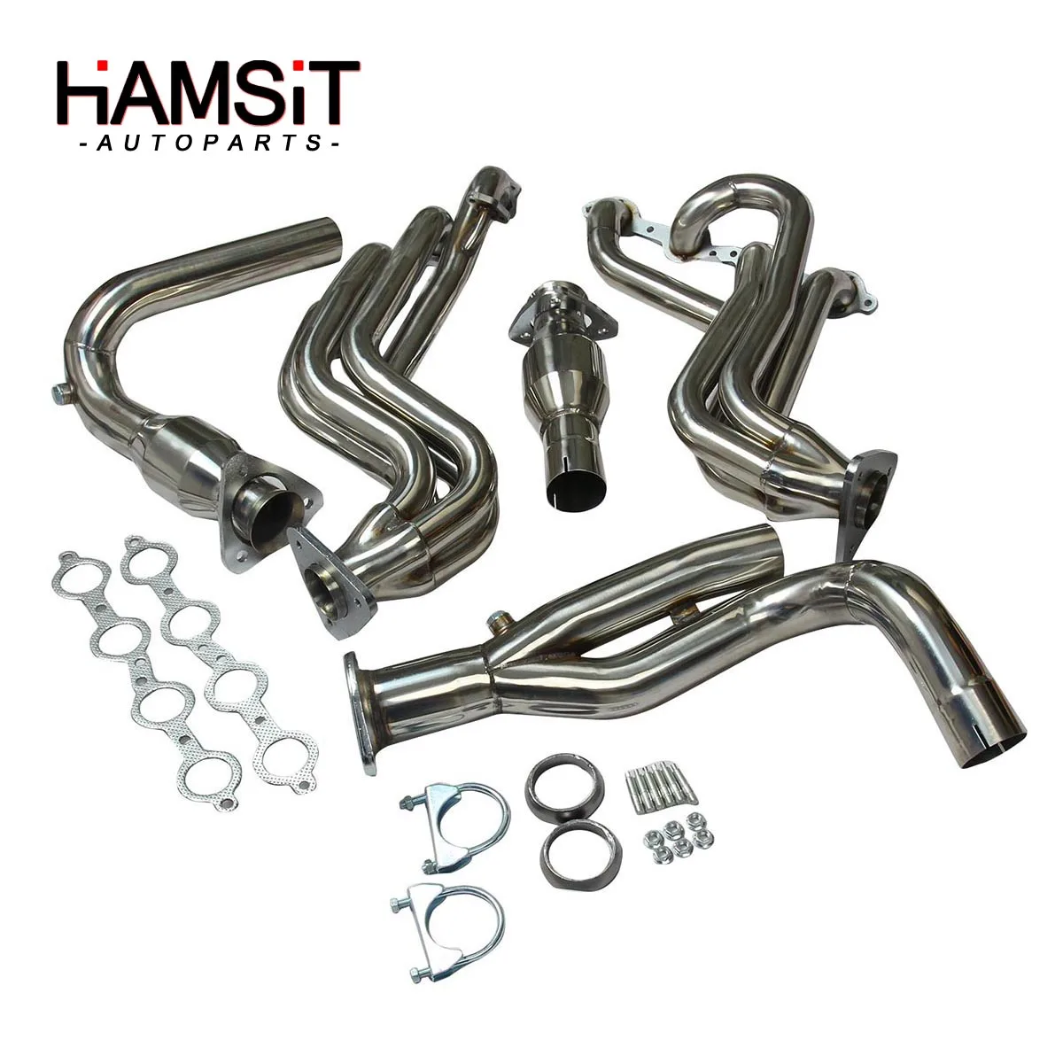 Hamsit Exhaust Manifold Header Y Pipe Exhaust Racing Pipe For 99 05