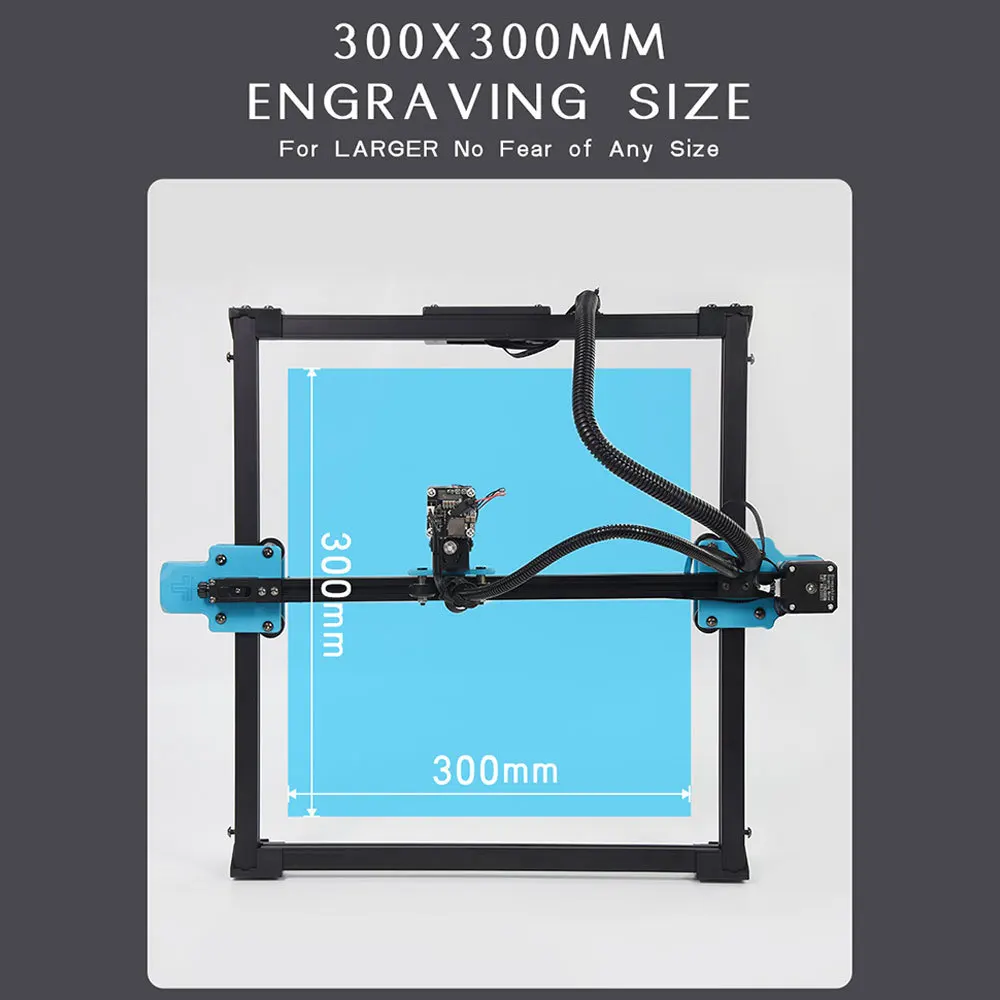 TWO TREES EU/US 5.5W Engraving Machine CNC 3D Printer DIY Engraver For Wood Plastic Bamboo Stainless Ceramics Leather Printing latest 3d printer