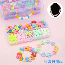 Girls DIY Pearl Bead Jewelry Making Kit - Creative Art & Craft Set for Bracelets, Rings & Necklaces (GRAY)