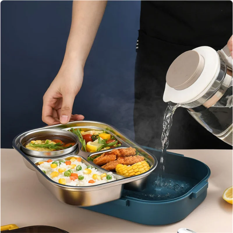 304 Stainless Steel Lunch Box Bento Box Salad Dressing Container Sauce Cups  With Lids Condiment Containers For Picnic Travel - AliExpress