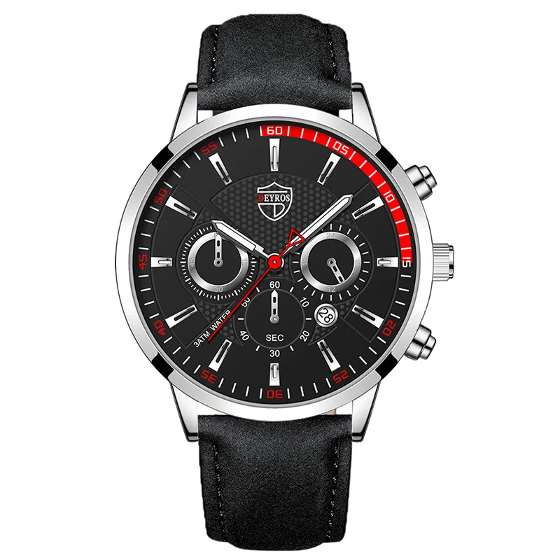 2022 Luxury Fashion Mens Sports Watches for Men Business Stainless Steel Quartz Watch Man Casual Luminous Clock reloj hombre 