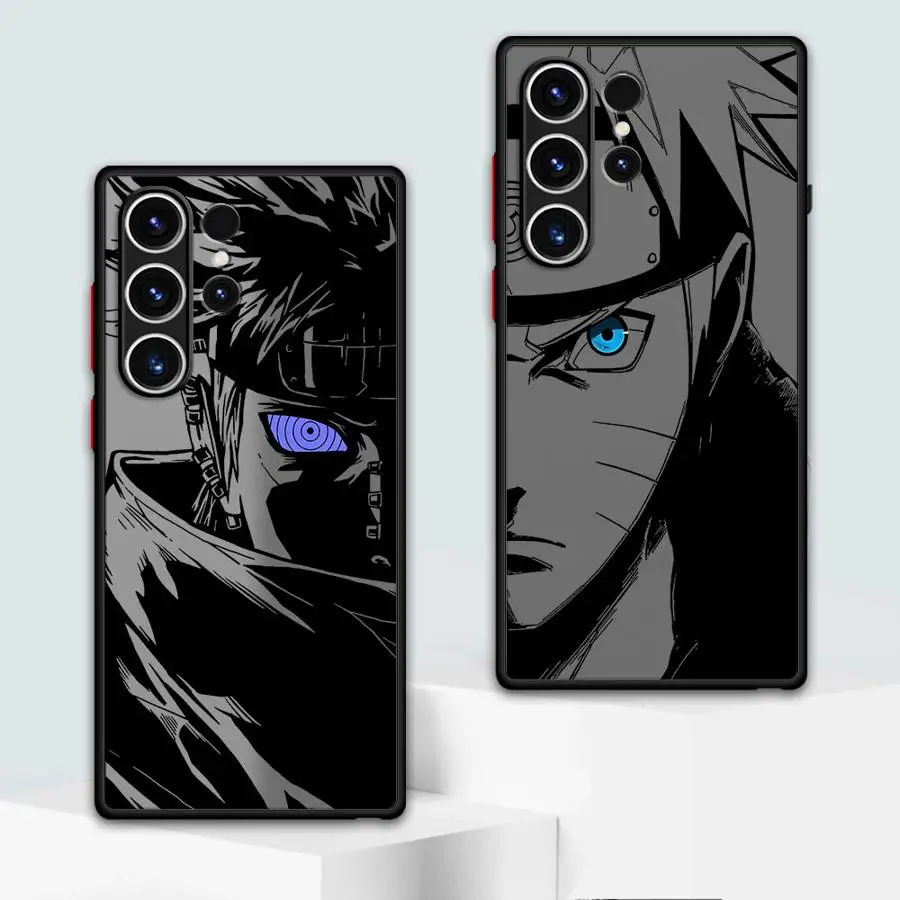 Phone Case Anime N-Narutos Cover For Samsung Galaxy S24 Ultra S23 Ultra S20 S21 FE S22 5G S10 Plus S9 Plus Soft Matte