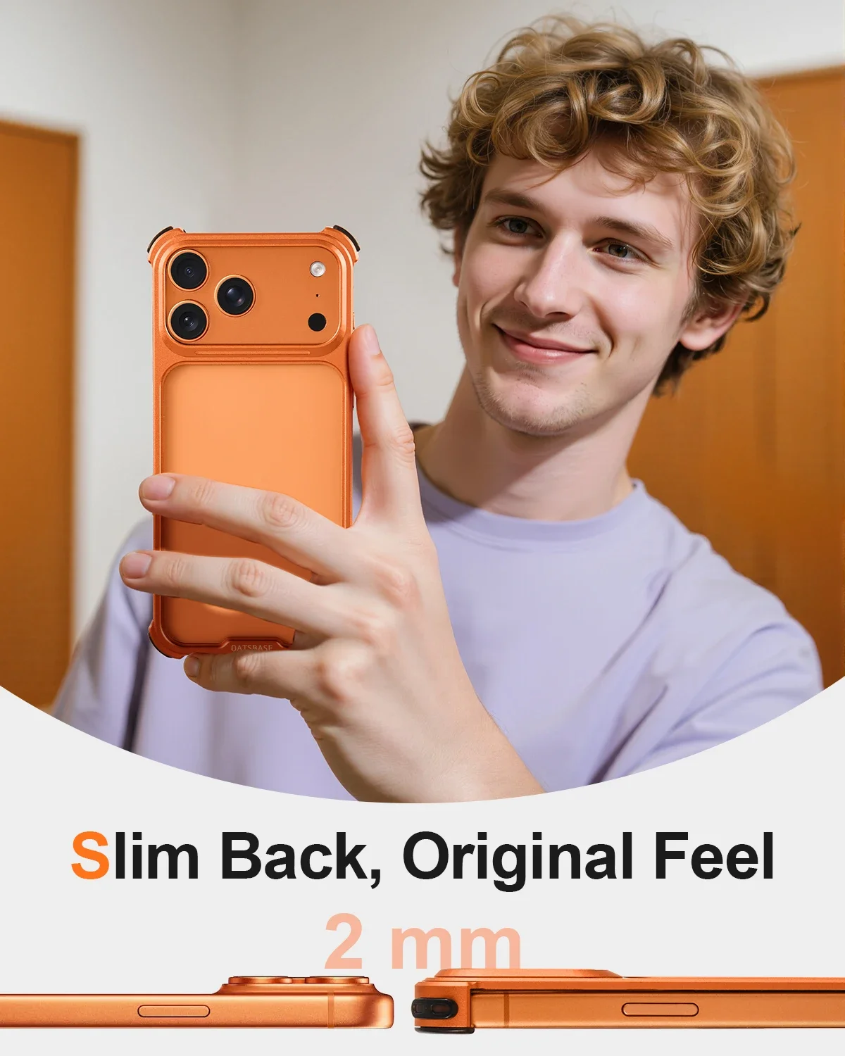 Sleek Metal Phone Case with Military-Grade Drop Protection