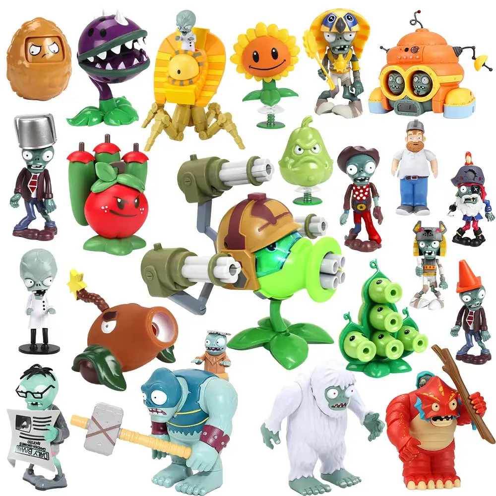 Piante Vs Zombies 2 Gargantuar Peashooter Pirate Ejection Anime Action Figures Modello Giocattolo Compleanno Regalo Di Natale Per Bambini