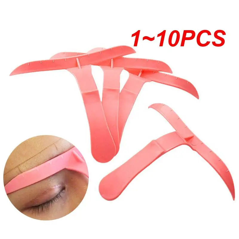 

1~10PCS Plastic Microblading Eyebrow Ruler Tattoo Permanent Tattoo Makeup Rule Template Stencil Ruler Eyebrow Measuring Tools