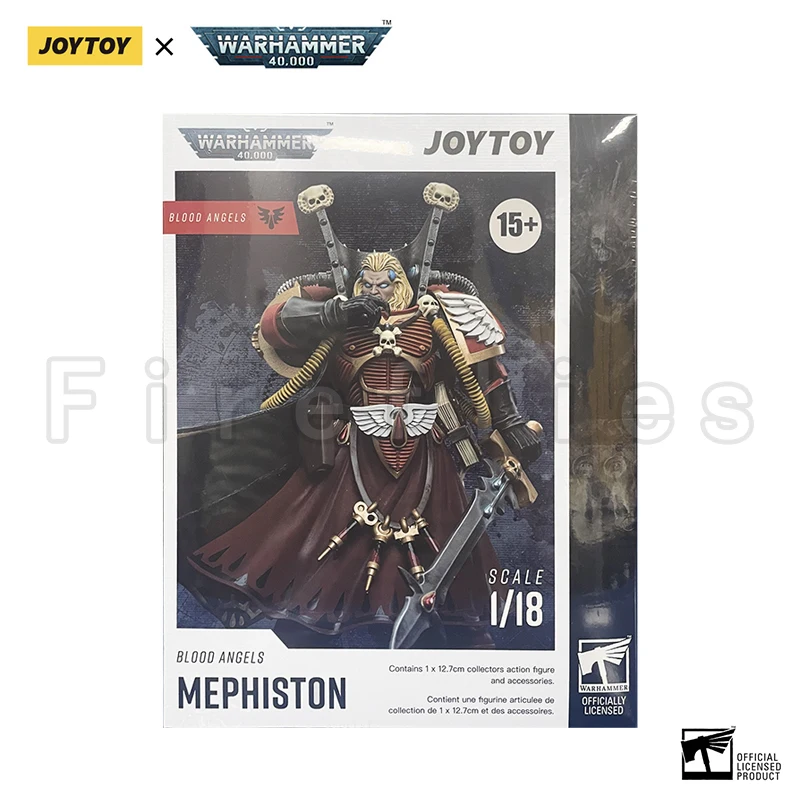 1/18 JOYTOY Action Figure 40K Blood Angels Mephiston Anime Model