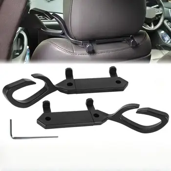 Gancio Universale per Cintura di Sicurezza Auto, Clip di Stoccaggio in ABS Durevole per Borsa e Bottiglia, Ideale per Viaggi in Famiglia