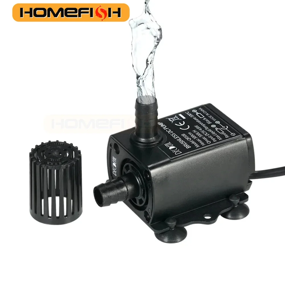 Water Pump Ultra-quiet Mini Brushless USB DC5V 4.8W 300L/H Lift 300cm