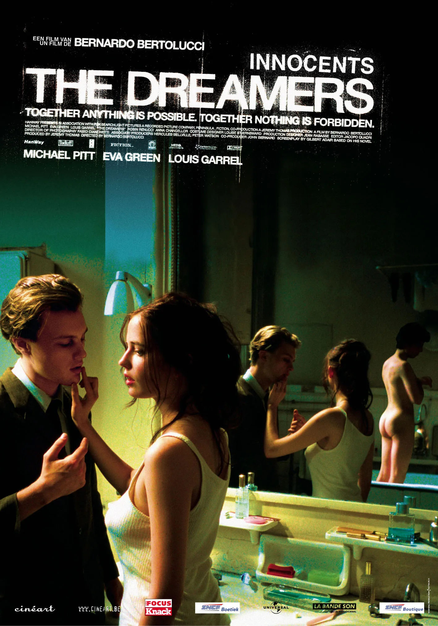 THE DREAMERS Movie Michael Pitt Eva Green Louis Garrel SILK POSTER