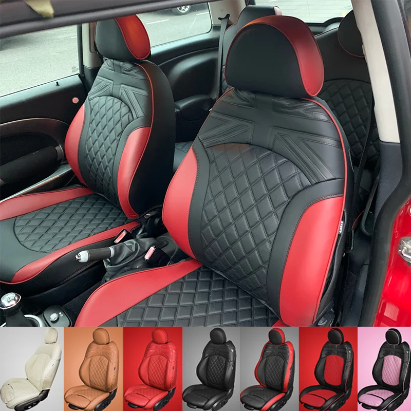 R60 Full Set Front and Rear Car Seat Cover Cushion Pad For MINI