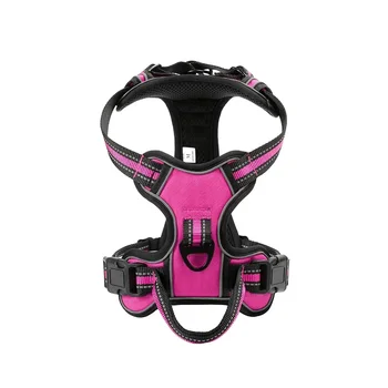 Adjustable Reflective Dog Harness 10