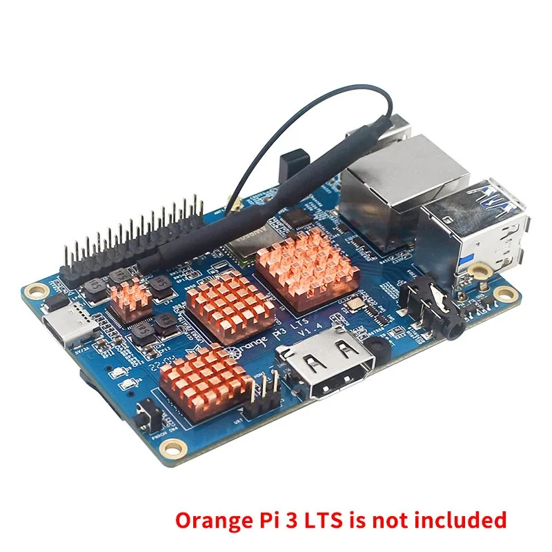 Orange Pi 3 LTS Acrylic Shell Tranparent Enclosure Optional Optional Cooling Fan