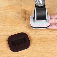5pcs Office Chair Wheel Stopper Furniture Parts Caster Cup Prevents Scratches Wood Floor Carpet for Roller Feet Anti-slip Mat 2