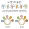 Newborn Infant Silicone Baby Born Chewing Accessories Babies Sensory Teether Bite Anxiety Teethers Teething Toys 0 6 12 Months 3