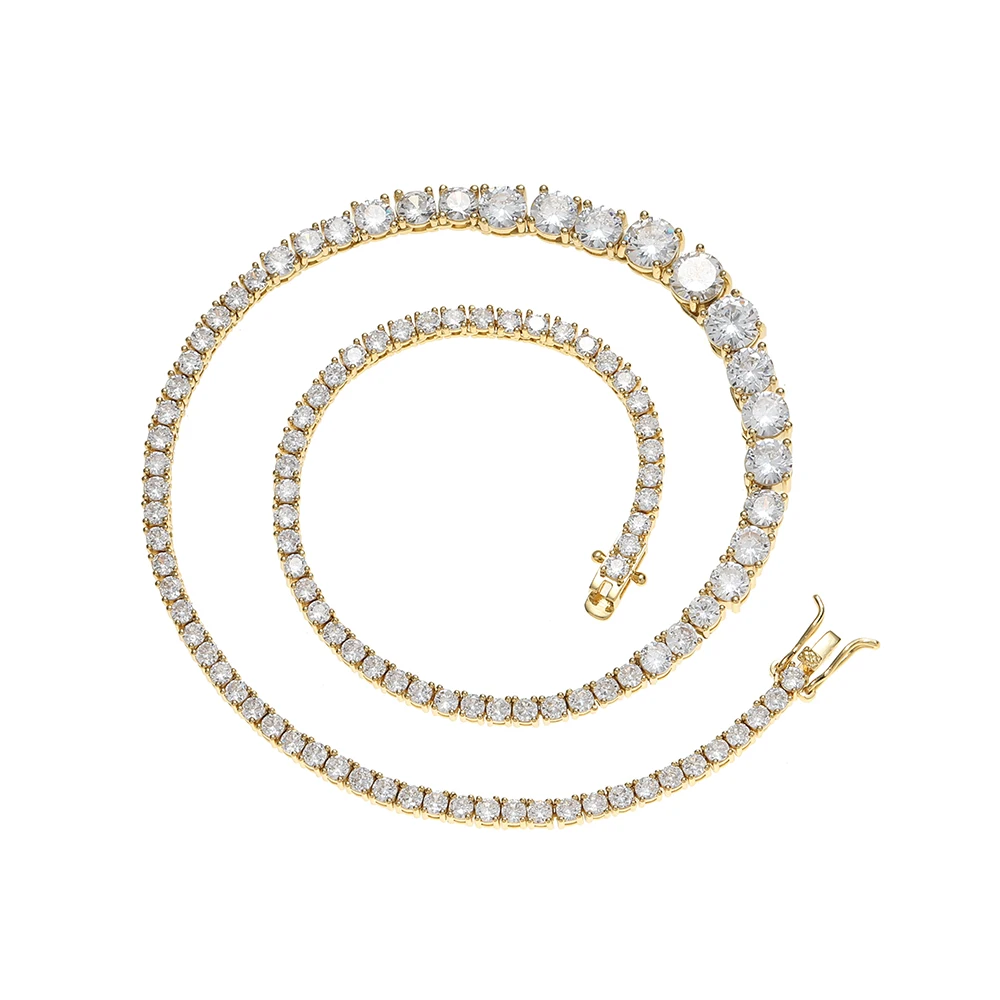 شخصية النحاس سلسلة التنس 3MM-7MM تشيكوسلوفاكيا الت...