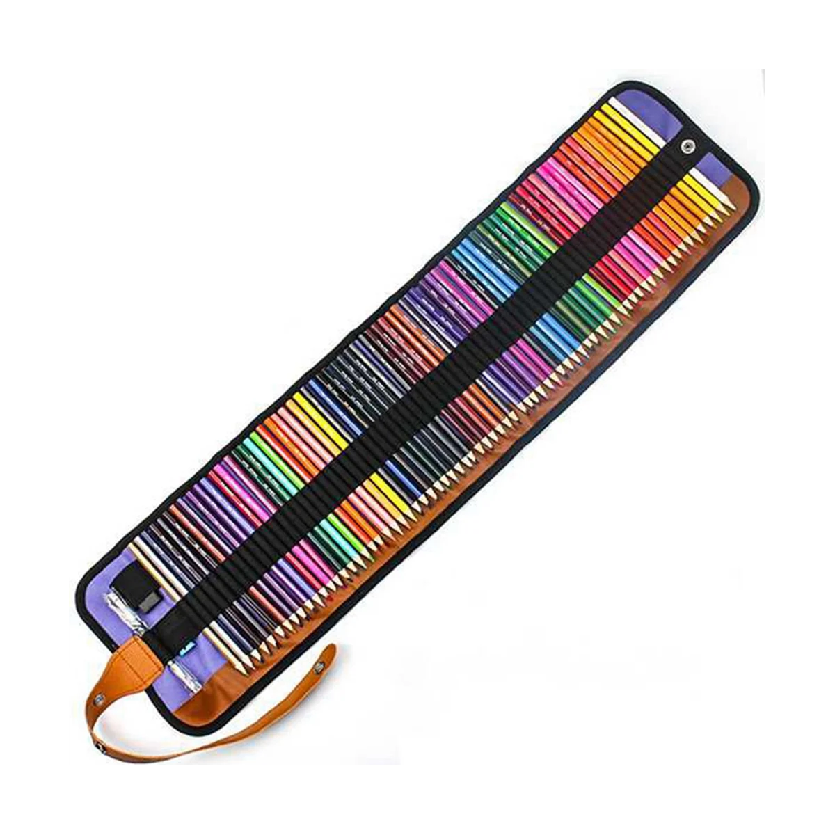 

Color Pencil Roller Curtain Set Color Lead 72 Color Color Pencil Set with Rubber Pencil Sharpener Extender