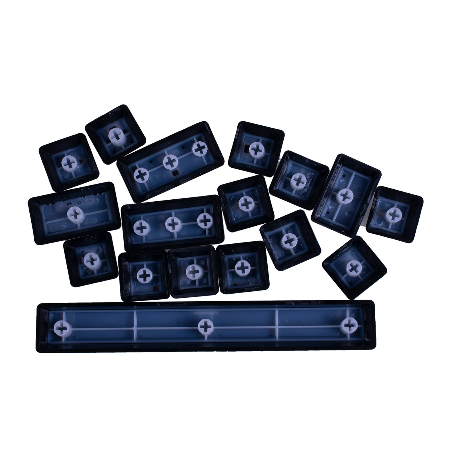 Conjunto Completo Original Key Caps Caps para Corsair K70 Lux K70 Lux Rgb K95 Teclado Mecânico Preto Branco Abs Pbt - Imagem 2