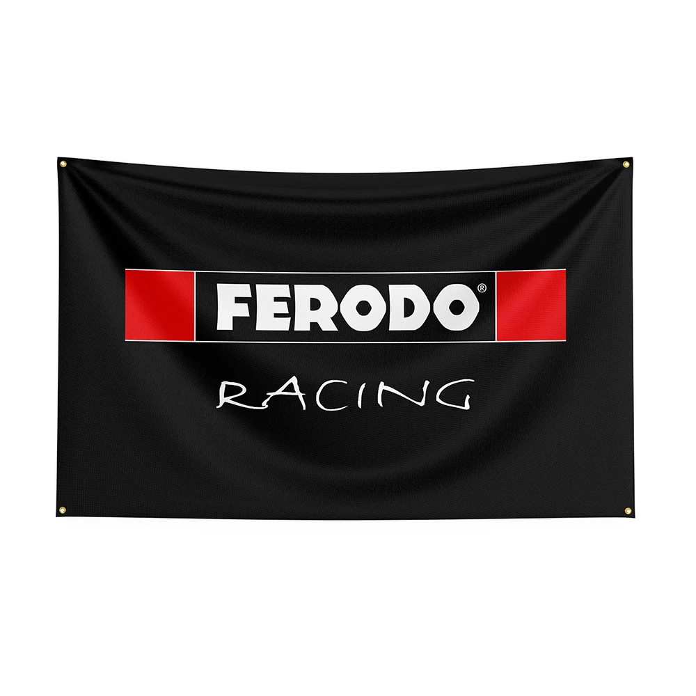 

3x5 Ft Ferodos Flag Polyester Printed Racing Car Banner For Decor