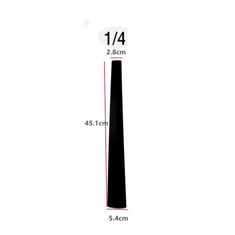 Indonesian Ebony Wood Cello Fingerboard Fretboard With Nut 4/4 3/4 1/2 1/4 Size Cello Accessories