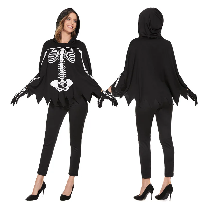 

Halloween Skeleton Clothes, Lovers' Clothes, Fancy Dress, Prom Party Clothes, Cosplay Performance Clothes, Nightclub Stage Cloth